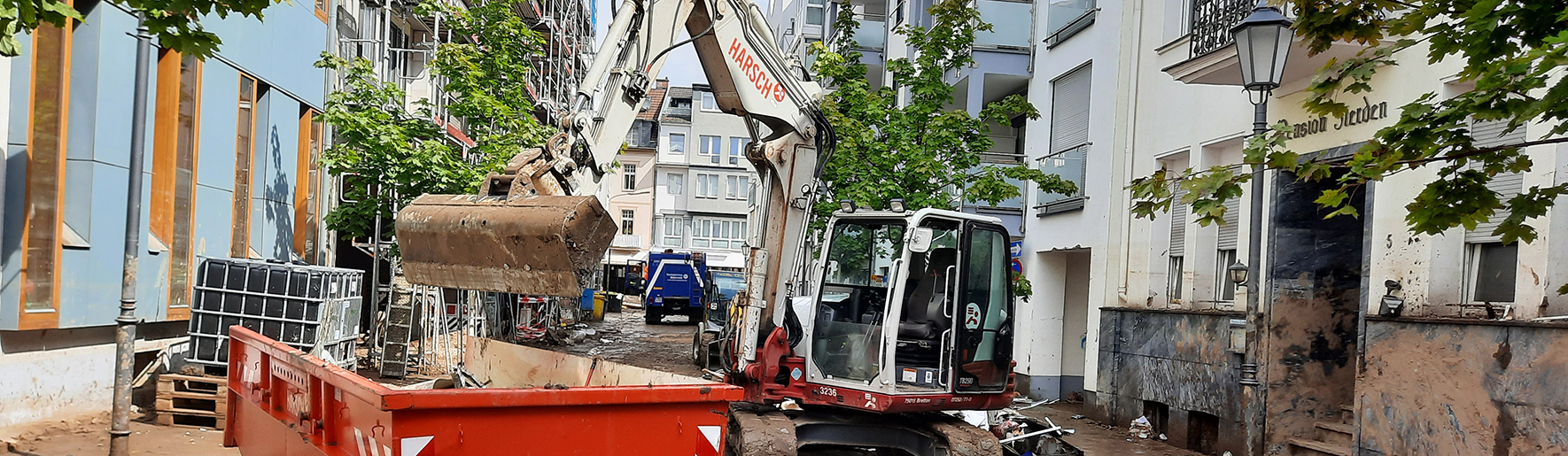 Ausführung von Tiefbau‑ und Straßenarbeiten