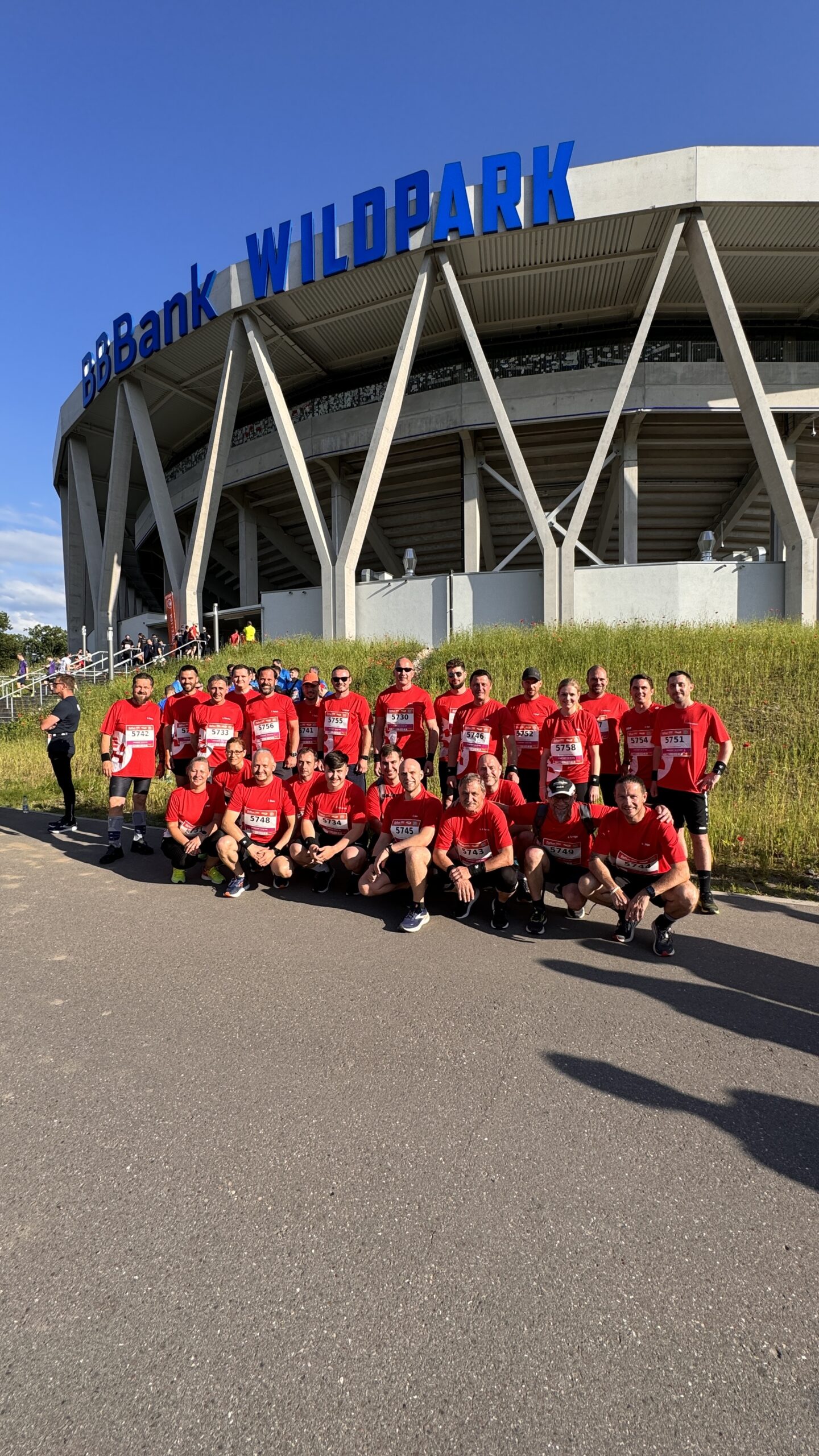 Firmenlauf Gruppenfoto