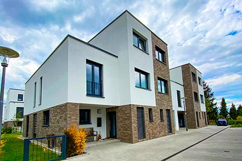 Steinzeugpark Reihenhäuser, Bretten